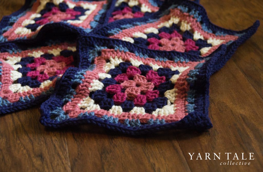 "Multi-Colored Granny Square" - Step-by-Step Tutorial