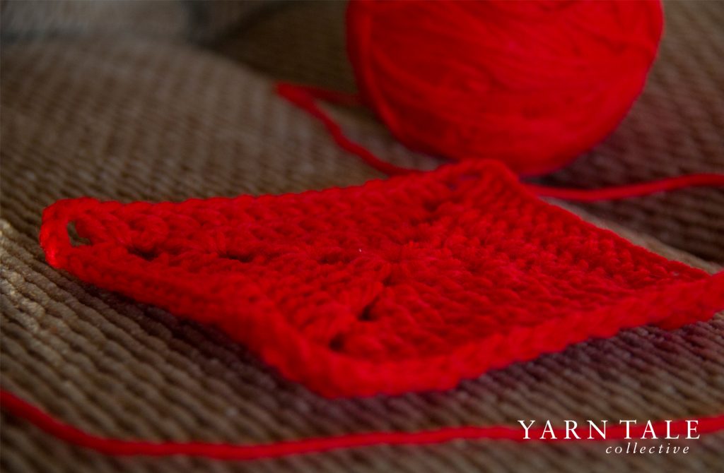 Double Crochet Square - Step-by-Step Tutorial
