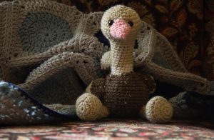 Oscar the Ostrich Amigurumi Animal - Featured Image