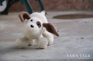 Banjo the Dog - Finished Amigurumi Animal - Yarn Tale Collective