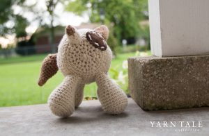 Banjo the Dog - Finished Amigurumi Animal - Yarn Tale Collective