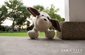 Banjo the Dog - Finished Amigurumi Animal - Yarn Tale Collective