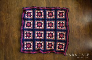 Multi-Colored Granny Square - Finished Baby Blanket - Yarn Tale Collective
