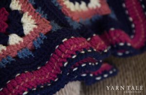 Multi-Colored Granny Square - Finished Baby Blanket - Yarn Tale Collective