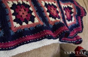 Multi-Colored Granny Square - Finished Baby Blanket - Yarn Tale Collective