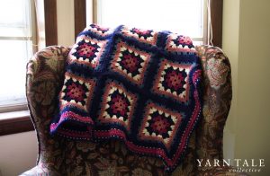 Multi-Colored Granny Square - Finished Baby Blanket - Yarn Tale Collective