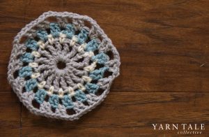 Octagon Wheel Granny - Pattern & Step by Step Tutorial - Yarn Tale Collective