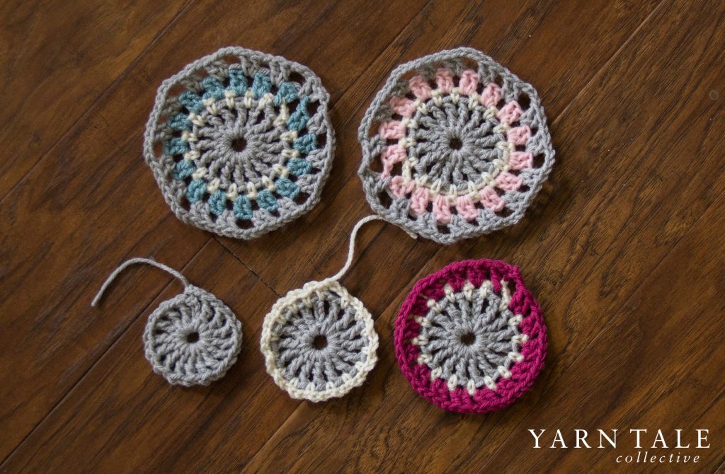 Octagon Wheel Granny - Pattern & Step by Step Tutorial - Yarn Tale Collective