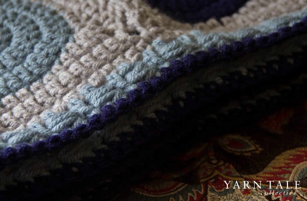 Puff Stitch & Single Crochet Border/Edging - Step by Step Tutorial - Yarn Tale Collective