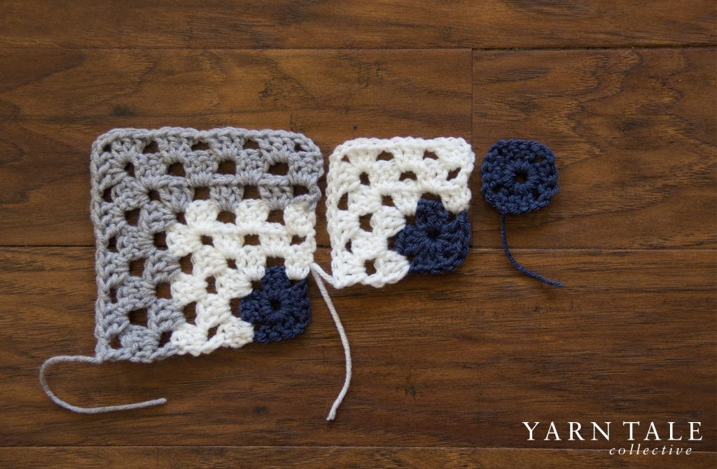 Off-Centered Granny Square - Pattern & Tutorial - Yarn Tale Collective