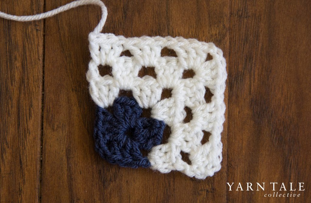 Off-Centered Granny Square - Pattern & Tutorial - Yarn Tale Collective