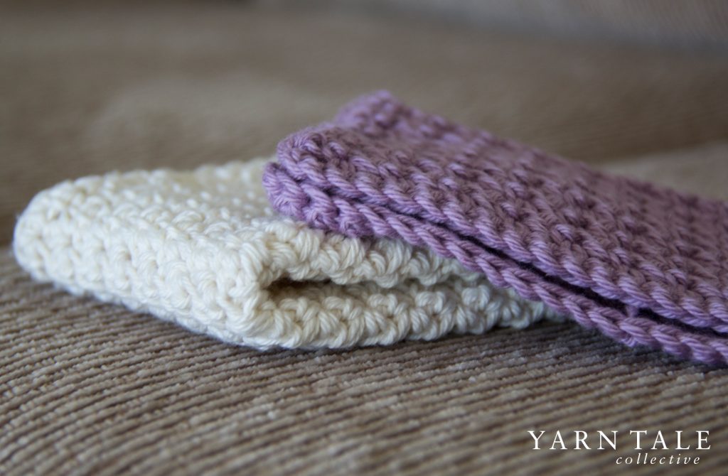 Violet-Lilac Washcloth Set - Yarn Tale Collective