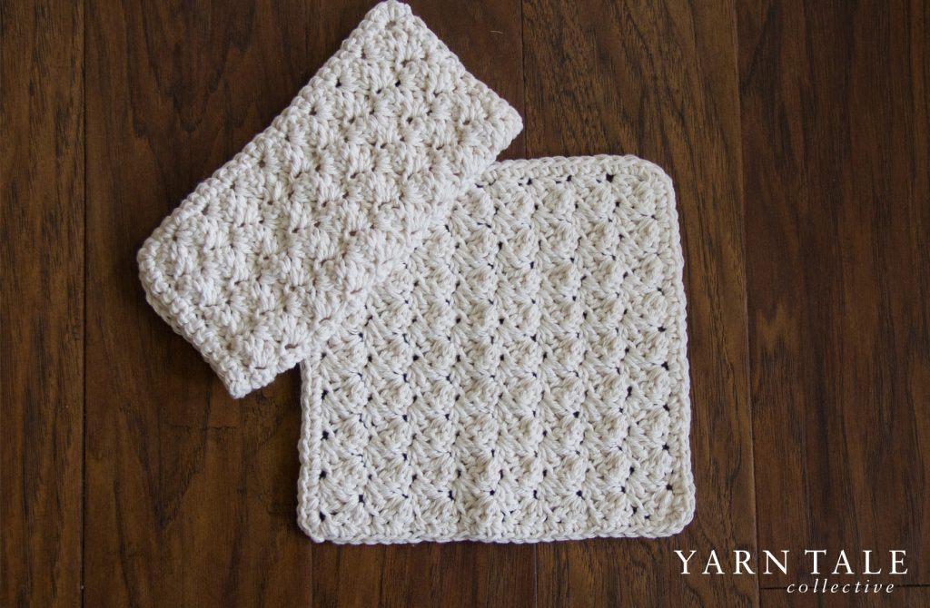 Ecru White Washcloth Collection - Yarn Tale Collective
