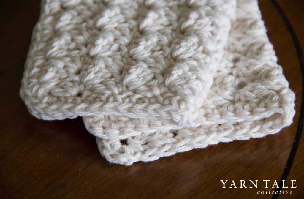 Ecru White Washcloth Collection - Yarn Tale Collective