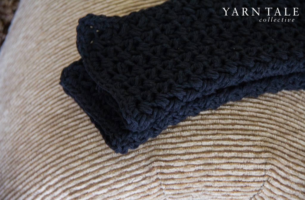 Black Bean Washcloth Collection - Yarn Tale Collective
