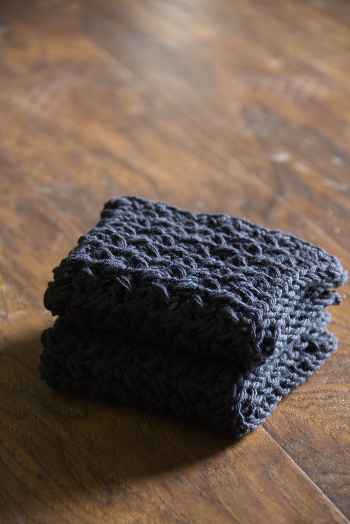 Black Bean Washcloth Collection - Yarn Tale Collective
